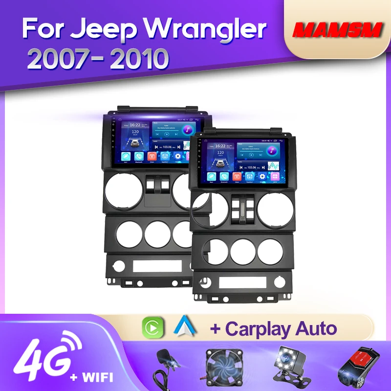 Автомобильный радиоприемник MAMSM Android 12 2K для Jeep Wrangler 2007- 2010 видео мультимедийный Bluetooth плеер навигация GPS 4G Carplay стерео
Автомобильный радиоприемник MAMSM Android 12 2K для Jeep Wrangler 2007- 2010 видео мультимедийный Bluetooth плеер навигация GPS 4G Carplay стерео