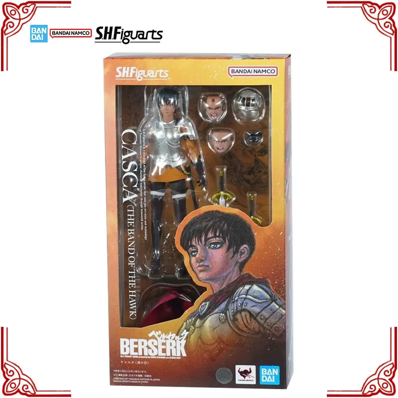 In Stock Genuine Bandai Berserk Model Kit SHF Casca The Band of The Hawk Anime Action Figure Collection Finished Model Toys Gift
In Stock Genuine Bandai Berserk Model Kit SHF Casca The Band of The Hawk Anime Action Figure Collection Finished Model Toys Gift