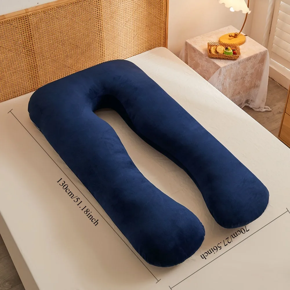 U Shaped Pregnancy Pillow Removable Cover Back Support Cushion for Moms
U Shaped Pregnancy Pillow Removable Cover Back Support Cushion for Moms