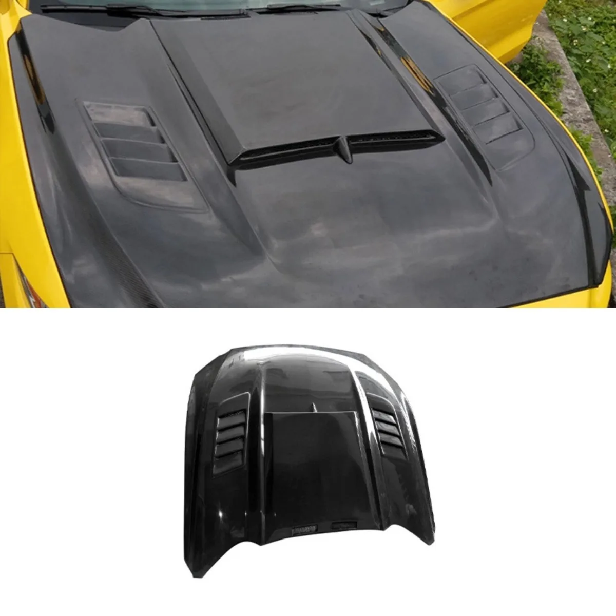 Real Carbon Fiber Look Machine Cover Car Engine Hood For Ford Mustang 2015-2017 Body Kit Car Accessories Modification Part
Real Carbon Fiber Look Machine Cover Car Engine Hood For Ford Mustang 2015-2017 Body Kit Car Accessories Modification Part