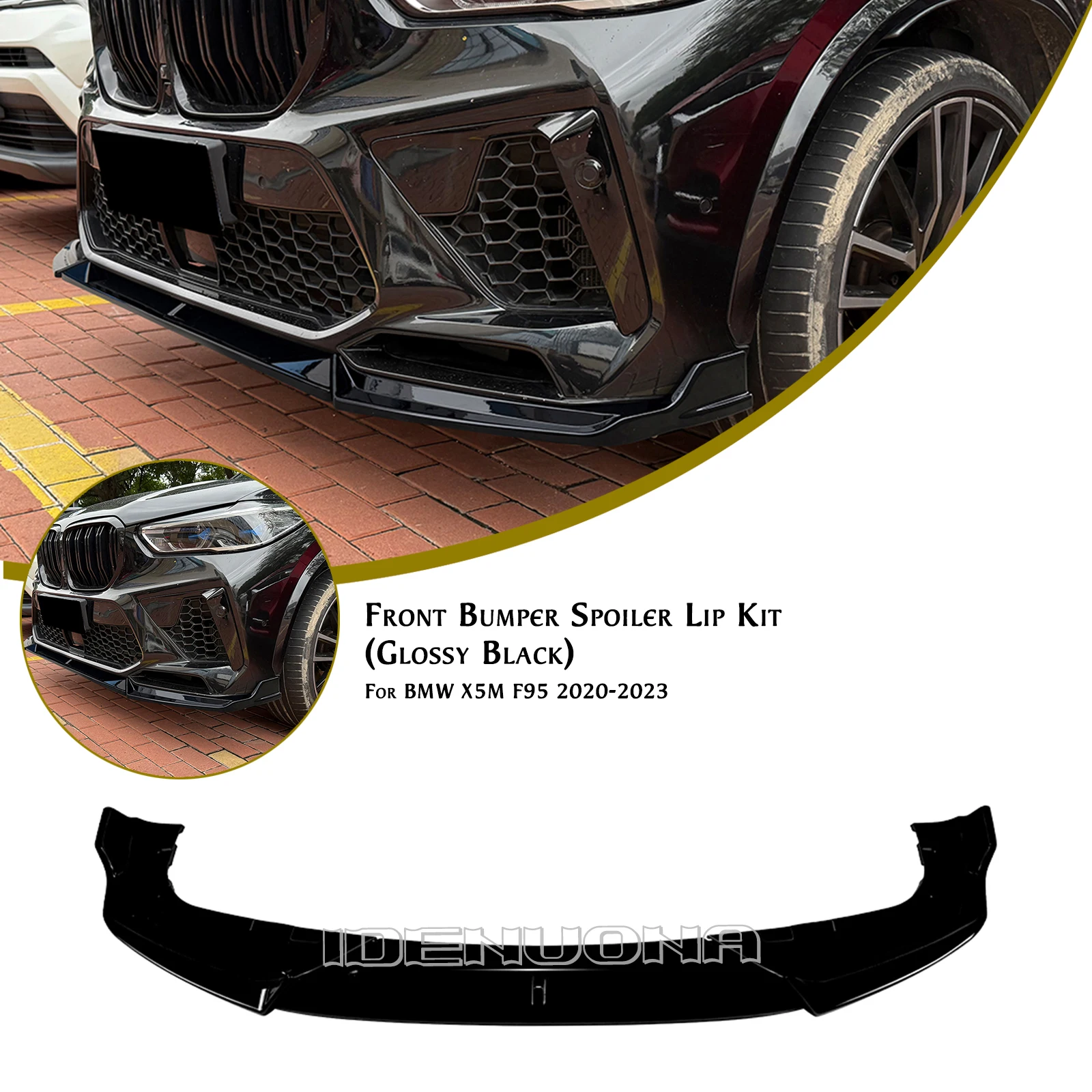 Передний спойлер, нижнее лезвие сплиттера для BMW X5M F95 2020 2021 2022 2023
Передний спойлер, нижнее лезвие сплиттера для BMW X5M F95 2020 2021 2022 2023
