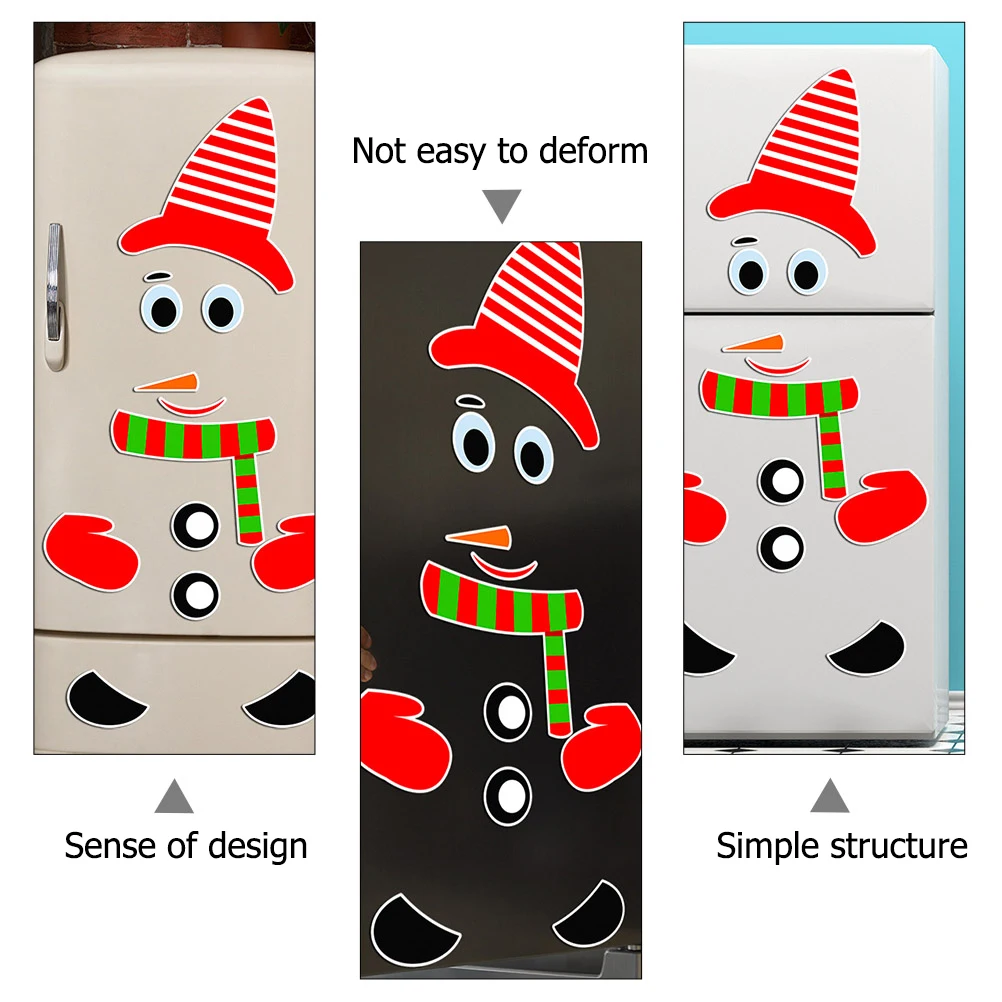 Christmas Snowman Magnets PVC Stickers Cute Fun Kitchen Office Refrigerator Magnet Decor Refrigerator Decals Xmas Gifts
Christmas Snowman Magnets PVC Stickers Cute Fun Kitchen Office Refrigerator Magnet Decor Refrigerator Decals Xmas Gifts