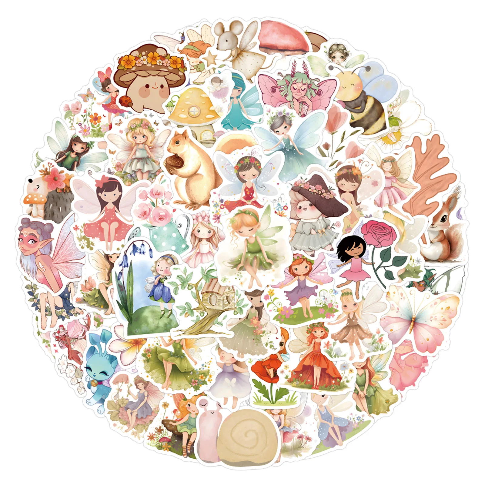 10/55/110PCS Cute Fairy Elf Stickers Cartoon Animal Doodle Decals Toy Stickers for Pencil Box Scrapbook Luggage Scooter Bicycle
10/55/110PCS Cute Fairy Elf Stickers Cartoon Animal Doodle Decals Toy Stickers for Pencil Box Scrapbook Luggage Scooter Bicycle