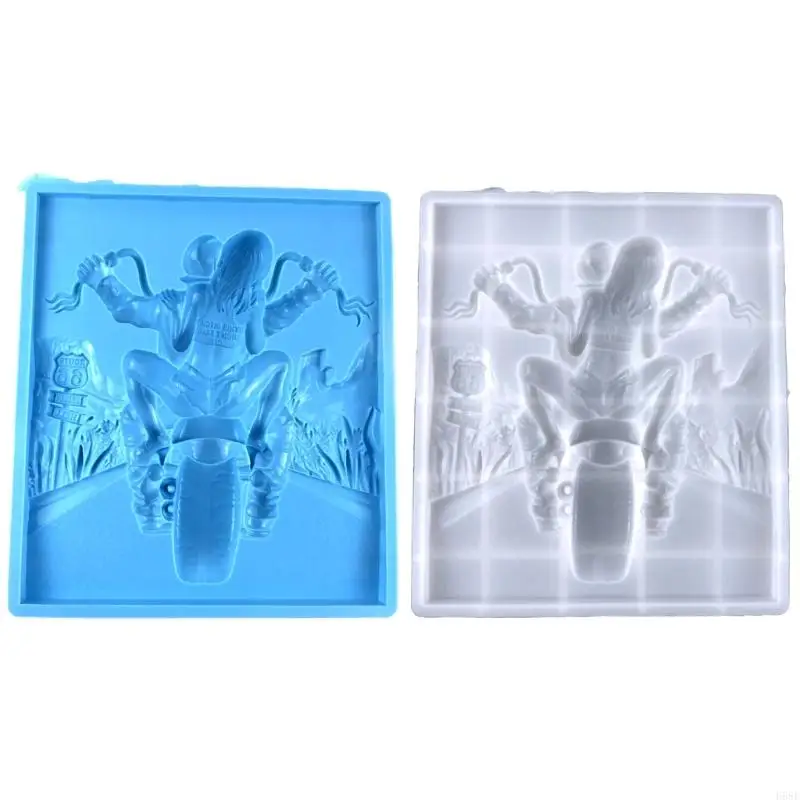 H58E Motorcycle Girl Decor Mold DIY Desktop Ornament Pendant Jewelry Epoxy Resin Mold
H58E Motorcycle Girl Decor Mold DIY Desktop Ornament Pendant Jewelry Epoxy Resin Mold