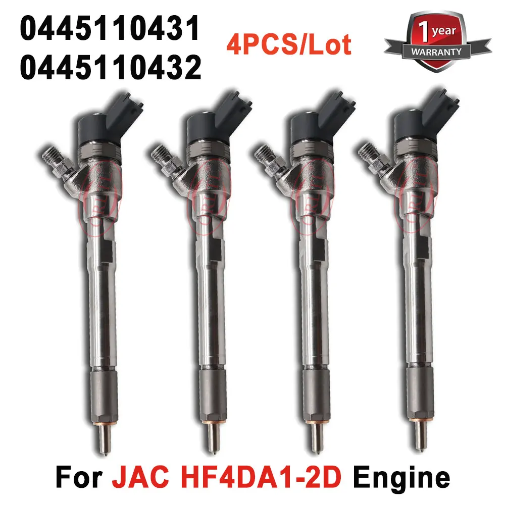 New Diesel Injector 0445110431 Fuel Nozzle 0 445 110 431 Genuine Auto Parts 0445 110 431 For JAC HF4DA1-2D Engine
New Diesel Injector 0445110431 Fuel Nozzle 0 445 110 431 Genuine Auto Parts 0445 110 431 For JAC HF4DA1-2D Engine