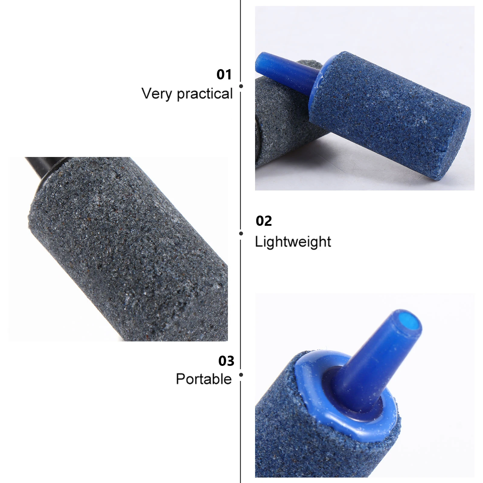 20 Pcs Bubble Stone Air Stones for Fish Tanks Oxygen Diffuser Aquarium Cylinder
20 Pcs Bubble Stone Air Stones for Fish Tanks Oxygen Diffuser Aquarium Cylinder