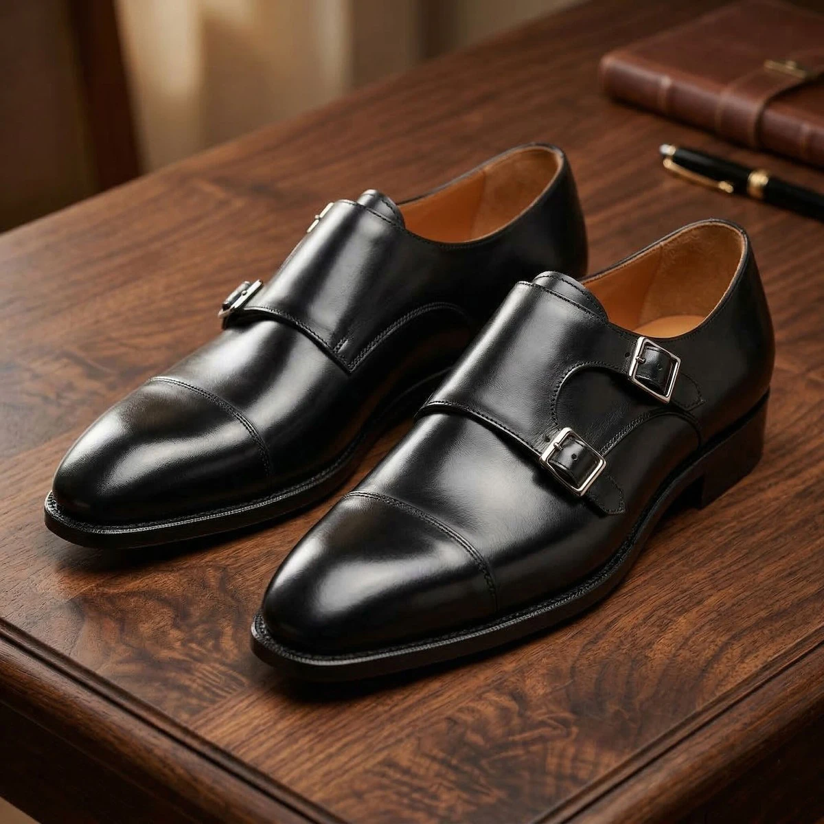 2026 Designer Men's Formal Dress Shoes Calfskin Leather Wedding Party Monk Strap Shoes for Men
2026 Designer Men's Formal Dress Shoes Calfskin Leather Wedding Party Monk Strap Shoes for Men