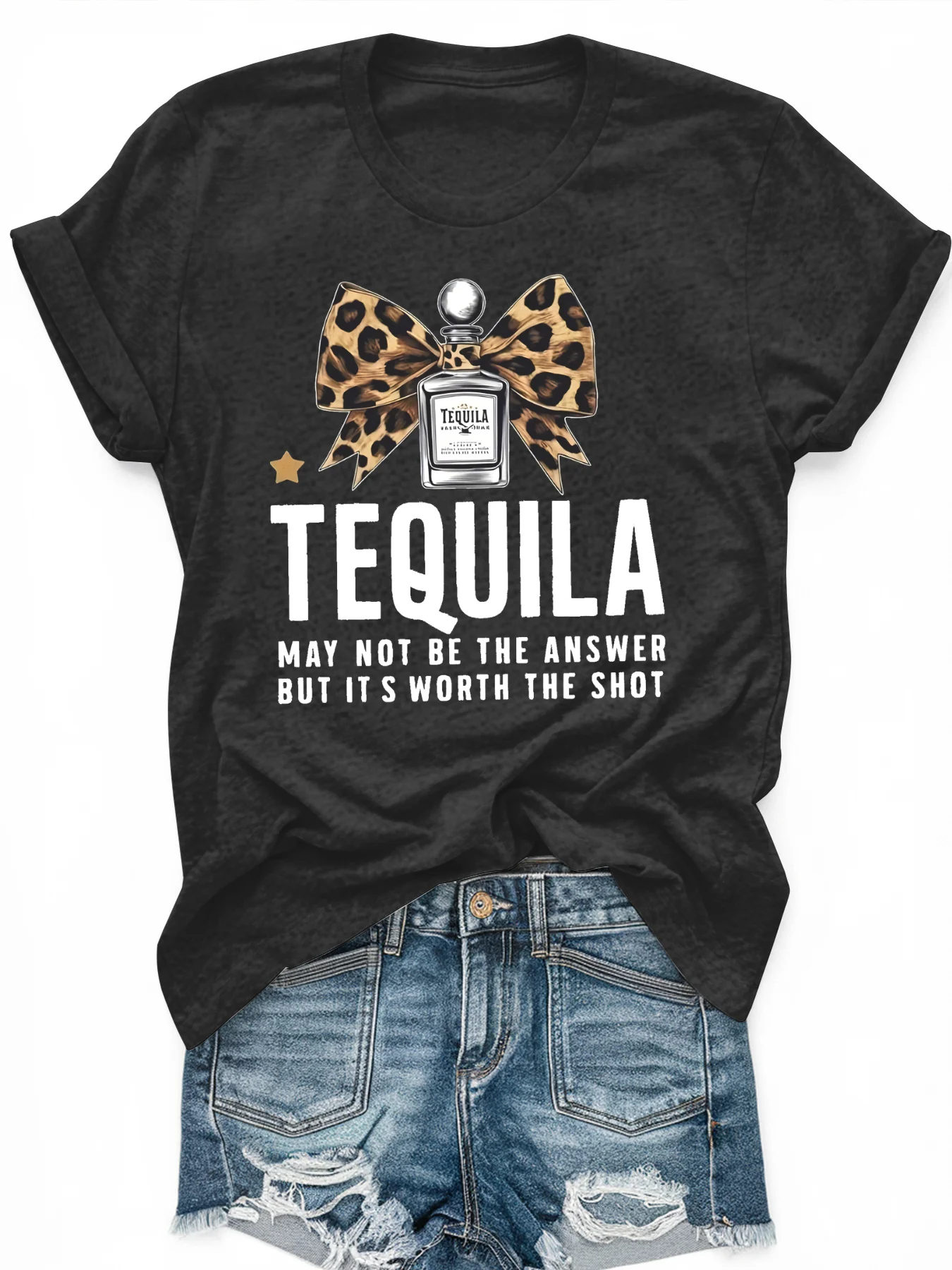 Women's large-size printed short-sleeved T-shirt, loose and casual, soft, comfortable and breathable, outdoor sports
Women's large-size printed short-sleeved T-shirt, loose and casual, soft, comfortable and breathable, outdoor sports