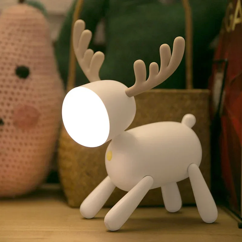 New 5V Elk Deer Night Light Adjustable Rotary Tail USB Living Room Lamp for Bedroom Decorative Led Home Decoration Floor Lamps
New 5V Elk Deer Night Light Adjustable Rotary Tail USB Living Room Lamp for Bedroom Decorative Led Home Decoration Floor Lamps