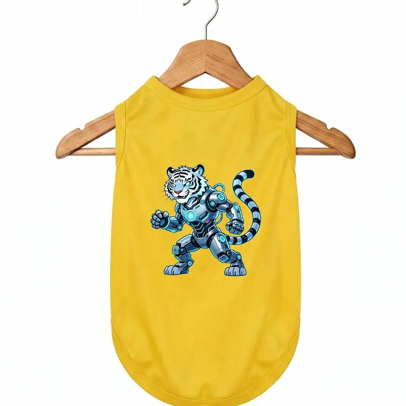 Dog Cartoon Tiger Vest Summer Breathable Pet Clothes Polyester
Dog Cartoon Tiger Vest Summer Breathable Pet Clothes Polyester