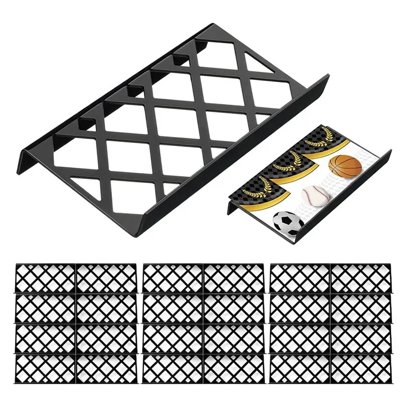 24 Pcs Trading Card Risers For Display Case Acrylic Display Risers For Sport Card Board Game
24 Pcs Trading Card Risers For Display Case Acrylic Display Risers For Sport Card Board Game