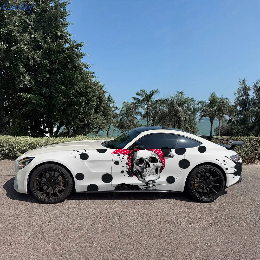 2pcs Retro Spooky Skull Spirit, Durable, Fade-resistant, Enhance Vehicle Aesthetics With Bold Artistic Design Car Vinyl Wraps
2pcs Retro Spooky Skull Spirit, Durable, Fade-resistant, Enhance Vehicle Aesthetics With Bold Artistic Design Car Vinyl Wraps