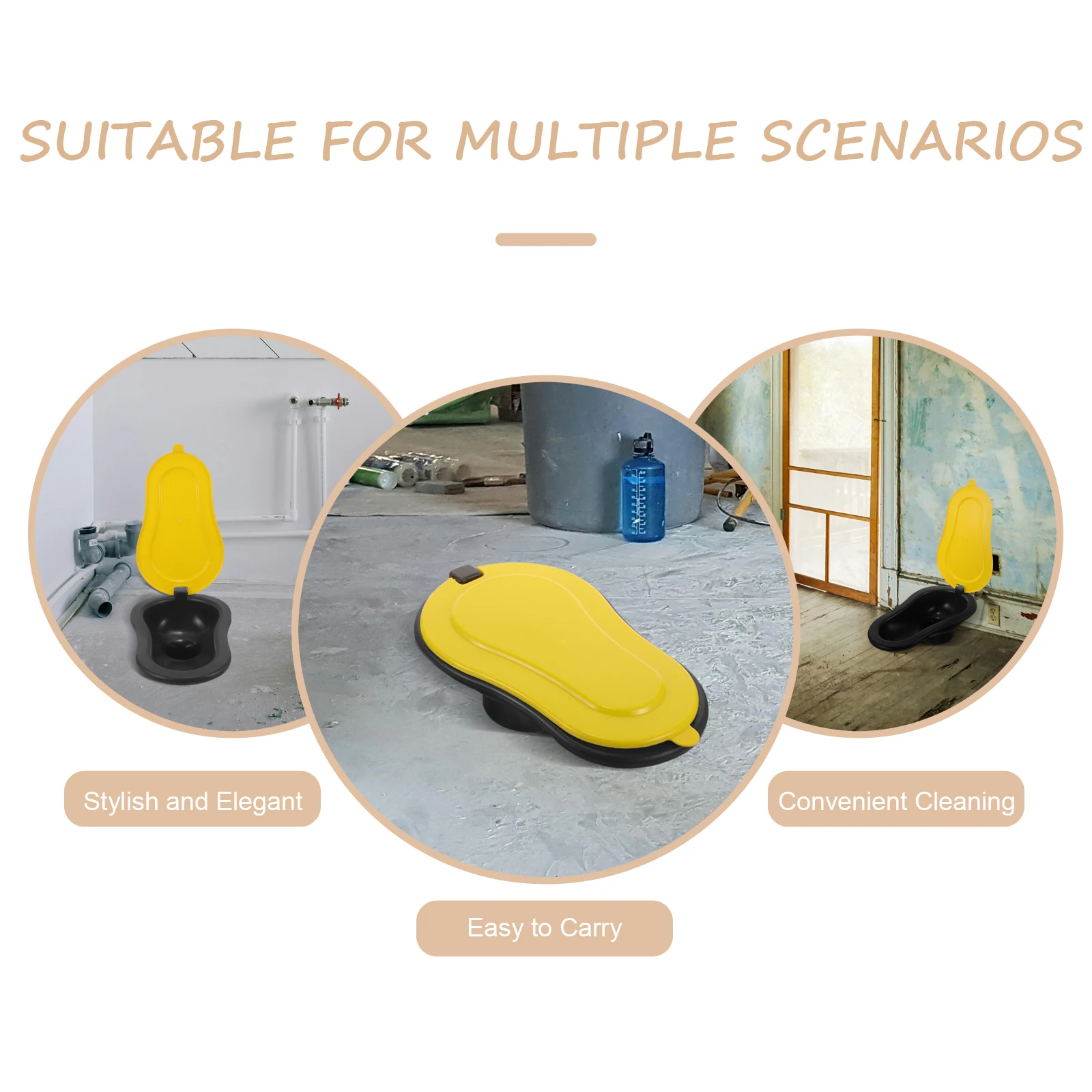 Temporary Toilet Plastic Squatting Toilet Odor Free Lid Design Ideal for Construction Sites Events Outdoor Activities
Temporary Toilet Plastic Squatting Toilet Odor Free Lid Design Ideal for Construction Sites Events Outdoor Activities