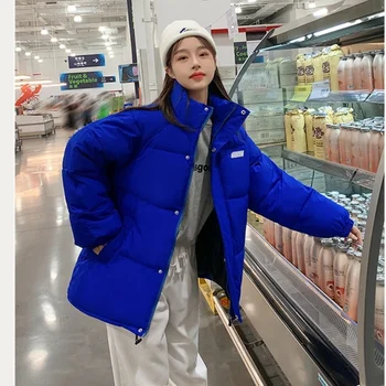패션 파카 짧은 패딩 재킷 루즈 플러스 사이즈 슈퍼 핫 겨울 여성 코트, 루즈 저렴한 도매 스노우 아우터, 신제품