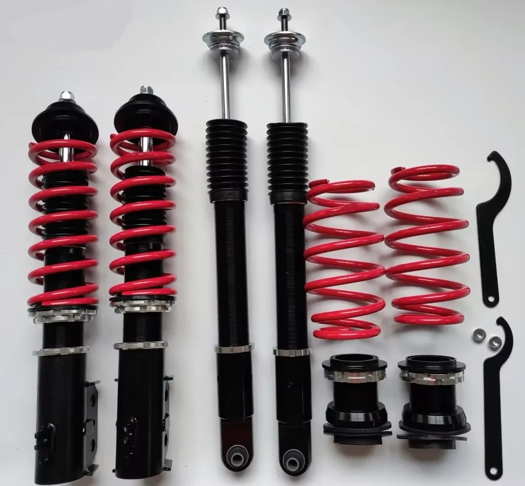 Red Height Adjustable Coilover Suspension Kit for Toyota Vios 2013-2022 Shock Absorber Struts
Red Height Adjustable Coilover Suspension Kit for Toyota Vios 2013-2022 Shock Absorber Struts
