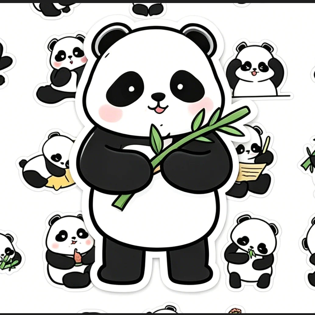 50Pcs Cute Panda Stickers DIY Waterproof Decals for Phone Laptop Luggage Cup Notebook Décor
50Pcs Cute Panda Stickers DIY Waterproof Decals for Phone Laptop Luggage Cup Notebook Décor