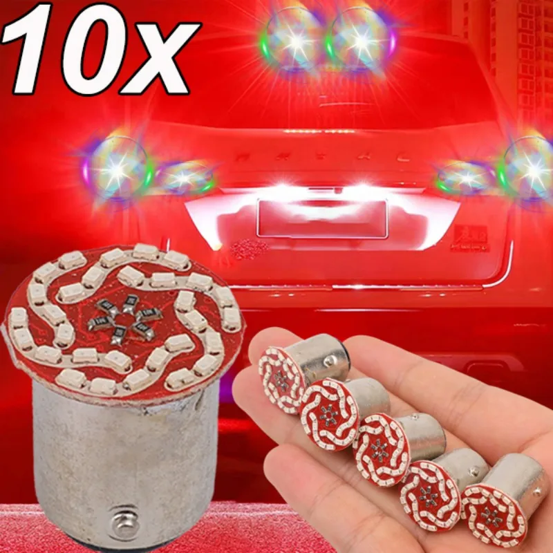 1157 12V 5W Motorcycle Brake Light BAY15D RGB Led SMD 30LED Strobe Reversing Stop Lamp Parking Tail Lamp Motorcycles Accessories
1157 12V 5W Motorcycle Brake Light BAY15D RGB Led SMD 30LED Strobe Reversing Stop Lamp Parking Tail Lamp Motorcycles Accessories