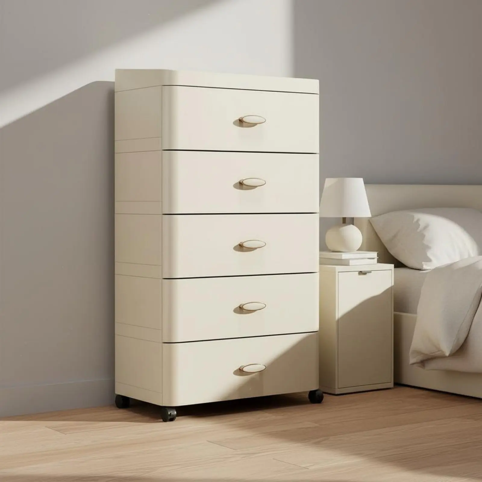 Multi-Tier Drawer Cabinet Mobile with Wheels Bedroom Drawer Organizer Plastic Storage Storage Universal Antianti-Fall Drawers
Multi-Tier Drawer Cabinet Mobile with Wheels Bedroom Drawer Organizer Plastic Storage Storage Universal Antianti-Fall Drawers