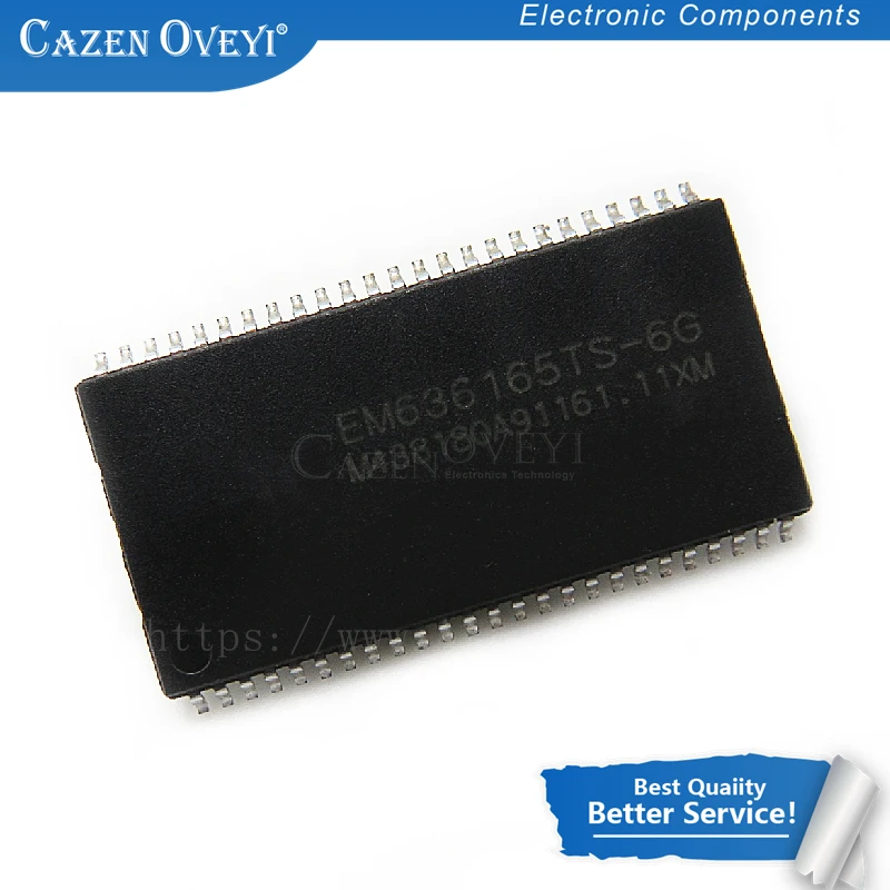 10pcs/lot EM636165TS-6G EM636165TS EM636165 TSSOP-50 In Stock
10pcs/lot EM636165TS-6G EM636165TS EM636165 TSSOP-50 In Stock