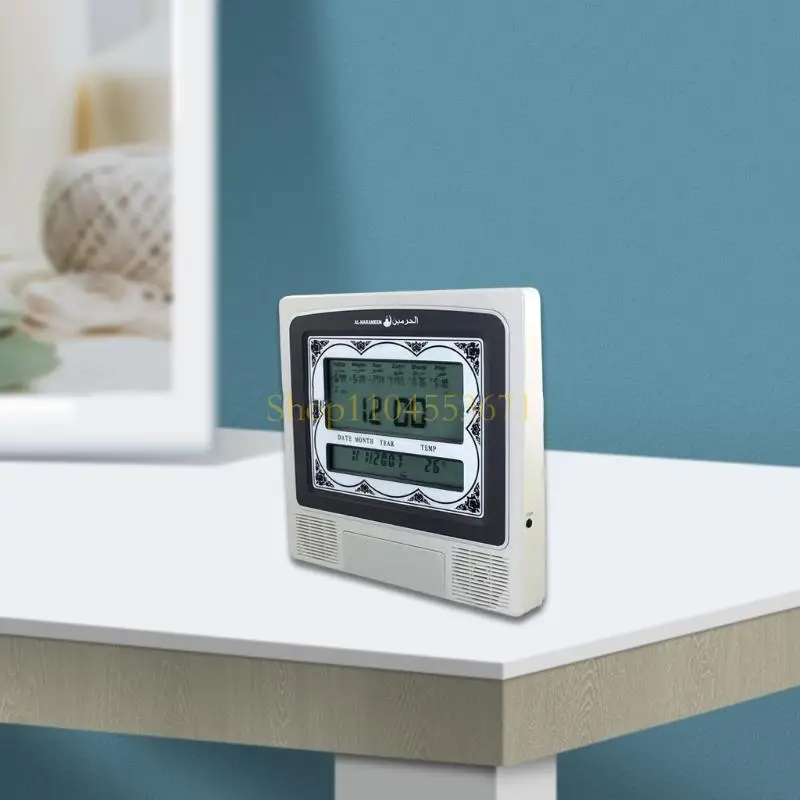 Best Seller Temperature Display Table Clock Muslim Pray Azan Time Reminder Desk Prayer Alarm
Best Seller Temperature Display Table Clock Muslim Pray Azan Time Reminder Desk Prayer Alarm