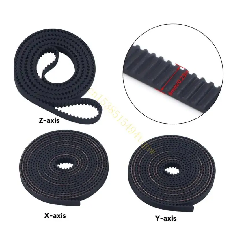 3Pcs X/Y/Z Shaft Synchronous Belt Open Timing Timing Belt Replacement
3Pcs X/Y/Z Shaft Synchronous Belt Open Timing Timing Belt Replacement