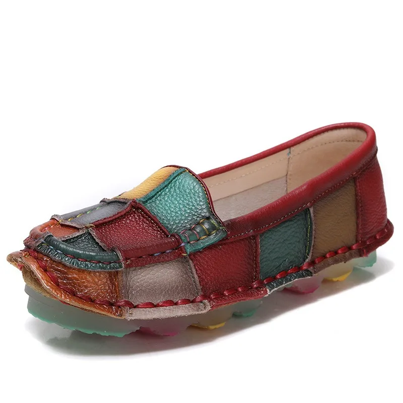 Birkuir Mixed Colors Slip On Flats Shoes For Women Loafers Casyal Shoes Luxury Flat Heel Genuine Leather Soft Soles Casual Shoes
Birkuir Mixed Colors Slip On Flats Shoes For Women Loafers Casyal Shoes Luxury Flat Heel Genuine Leather Soft Soles Casual Shoes