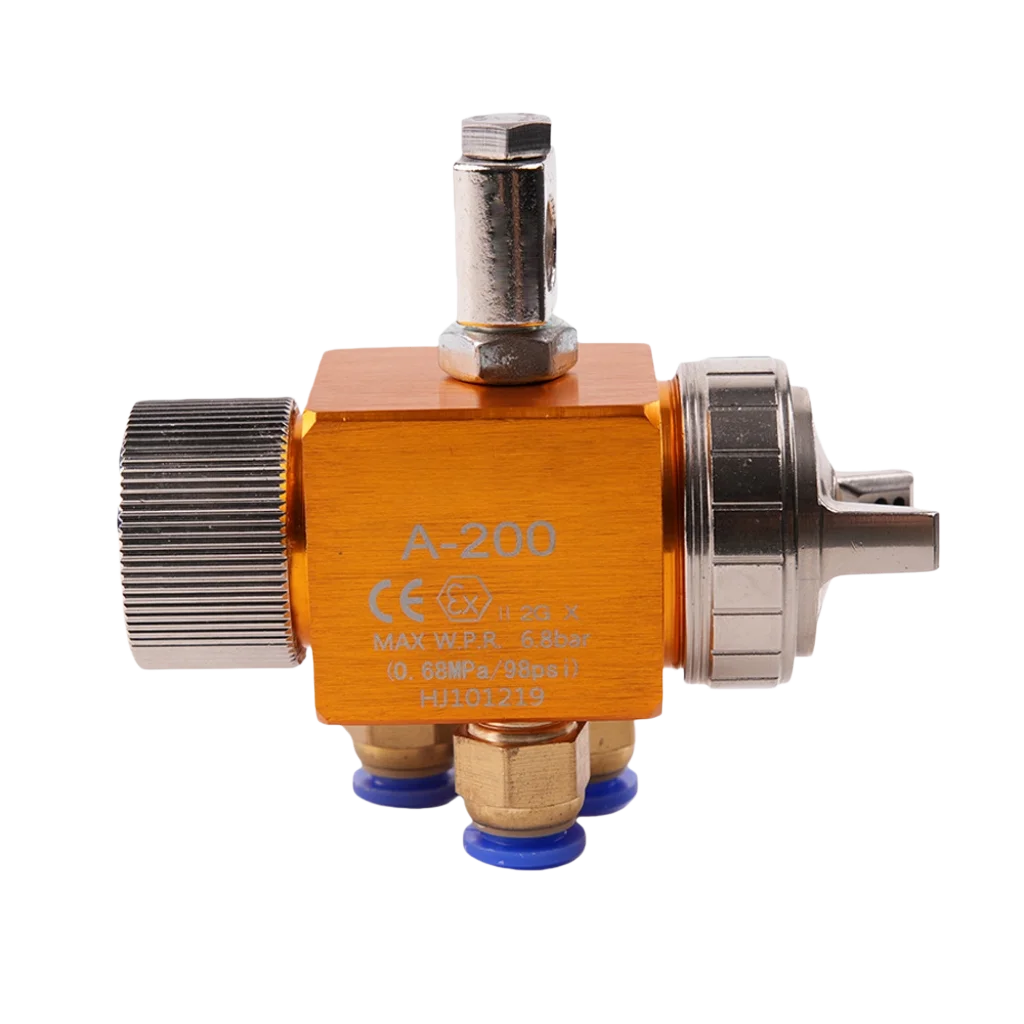 SANPU A-200 Stainless Steel Automatic Spray Gun Pneumatic Tool Pressure Feed 190ml/min Output 0.8-1.8mm OEM Construction
SANPU A-200 Stainless Steel Automatic Spray Gun Pneumatic Tool Pressure Feed 190ml/min Output 0.8-1.8mm OEM Construction