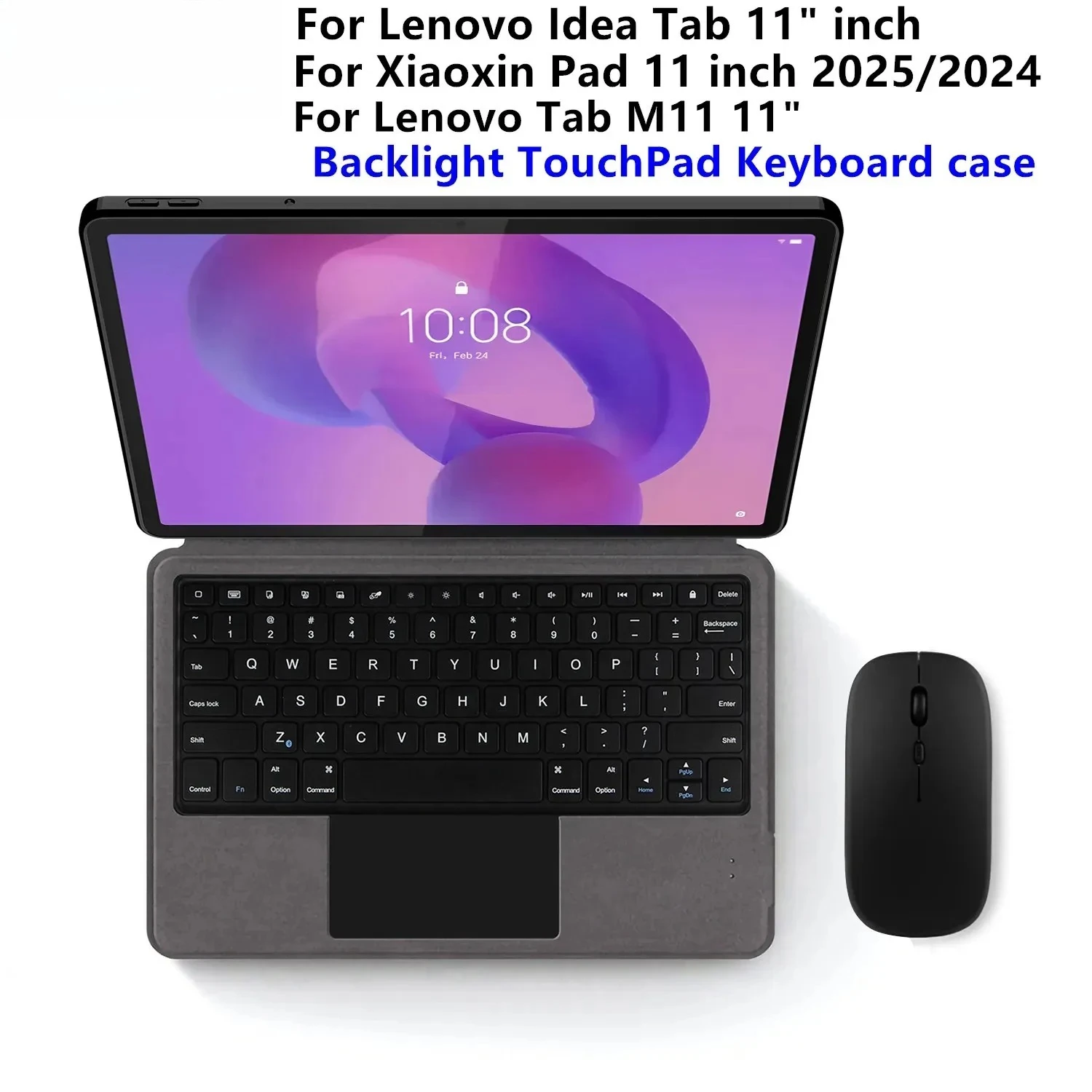 Magic Keyboard Case for Lenovo Idea Tab 11 TB336ZU/FU Xiaoxin Pad 11 2024 2025 Case Tab M11 11 inch Tablet Keyboard Cover Folio
Magic Keyboard Case for Lenovo Idea Tab 11 TB336ZU/FU Xiaoxin Pad 11 2024 2025 Case Tab M11 11 inch Tablet Keyboard Cover Folio