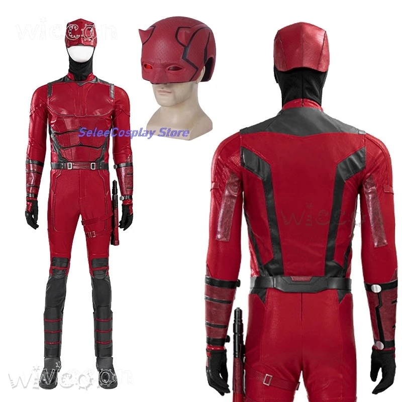 Супергерой Dare Cos Devil Косплей Born Again Комбинезон Matt Murdock Matthew Хэллоуин Маска для вечеринки Ролевая игра Костюм Опора ТВ 2025
Супергерой Dare Cos Devil Косплей Born Again Комбинезон Matt Murdock Matthew Хэллоуин Маска для вечеринки Ролевая игра Костюм Опора ТВ 2025
