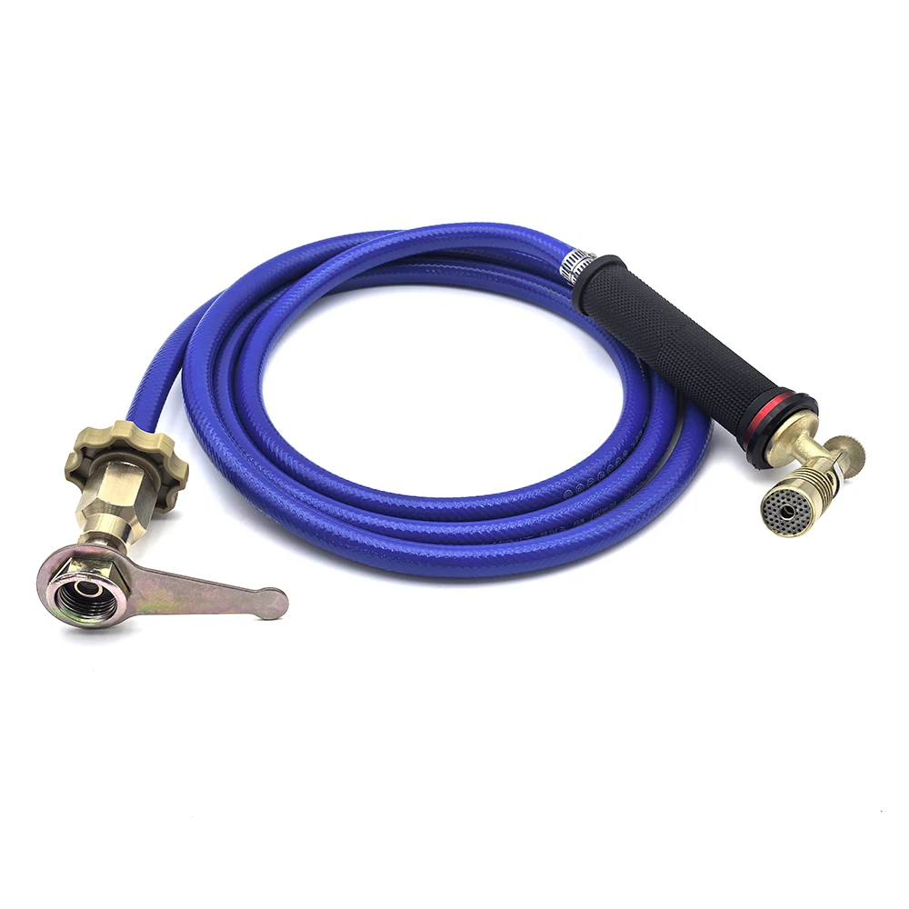 Eastern European Type LPG Torch Gold Silver Smelting Copper Aluminum Gas Welding Torch With W21.8 x 1/14 LH Threaded Adaptor
Eastern European Type LPG Torch Gold Silver Smelting Copper Aluminum Gas Welding Torch With W21.8 x 1/14 LH Threaded Adaptor