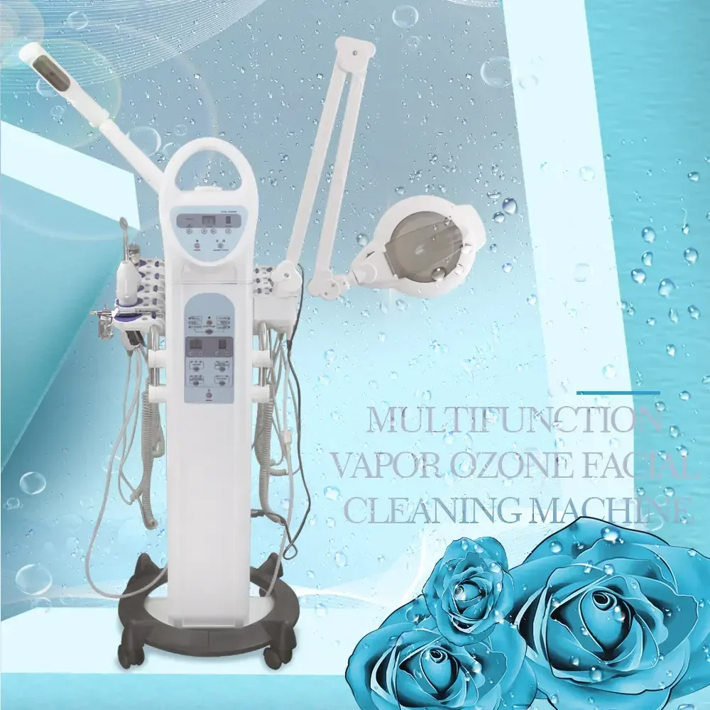 10 In 1 ABS Hot Facial Steamer with Magnifying Lamp S/kin Care Scrubber Face Cleaning O/xygen B/eauty Device
10 In 1 ABS Hot Facial Steamer with Magnifying Lamp S/kin Care Scrubber Face Cleaning O/xygen B/eauty Device