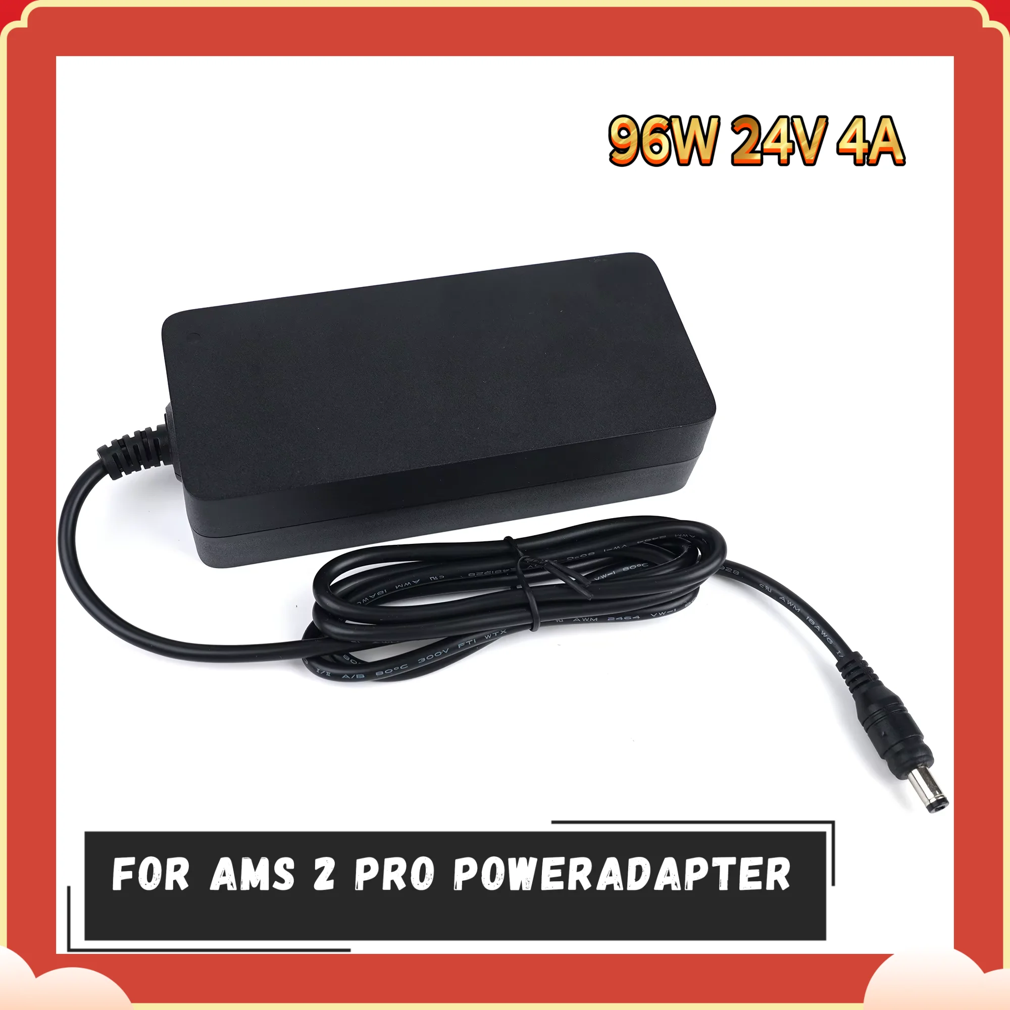 For AMS 2 Pro Power Supply Adapter Automatic Feeding System AMS 2 Pro power adapter 3D printer accessory.
For AMS 2 Pro Power Supply Adapter Automatic Feeding System AMS 2 Pro power adapter 3D printer accessory.