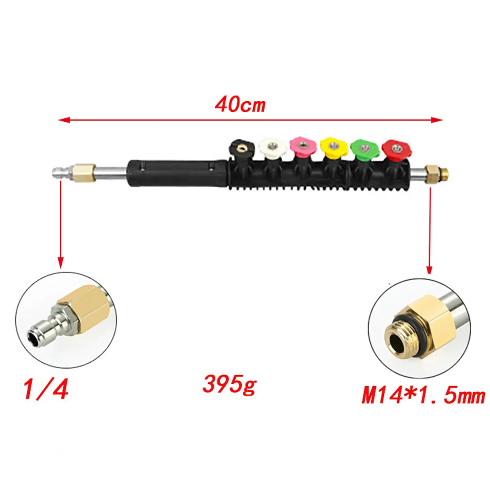 Pressure Washer Lance Washing Wand Accessories Heavy Duty Metal Sprayer Rod with Quick Connect for Home and Garden
Pressure Washer Lance Washing Wand Accessories Heavy Duty Metal Sprayer Rod with Quick Connect for Home and Garden