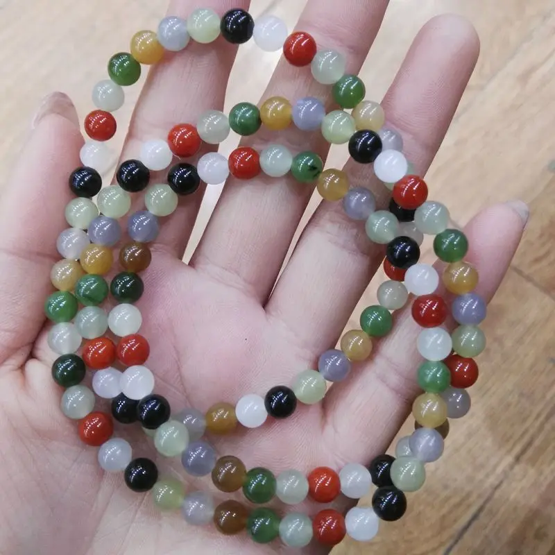 Натуральный Hetian, круглые бусины из нескольких драгоценных камней, буддийские бусины, нефритовые ювелирные изделия, аксессуары для браслетов
Натуральный Hetian, круглые бусины из нескольких драгоценных камней, буддийские бусины, нефритовые ювелирные изделия, аксессуары для браслетов