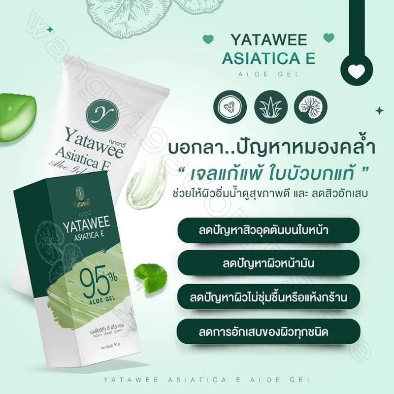 Yatawee Centella Asiatica Aloe Vera Repair Cream 50g Brightens and Dilutes Melanin Repairs Skin Redness Natural Aloe Vera Gel
Yatawee Centella Asiatica Aloe Vera Repair Cream 50g Brightens and Dilutes Melanin Repairs Skin Redness Natural Aloe Vera Gel
