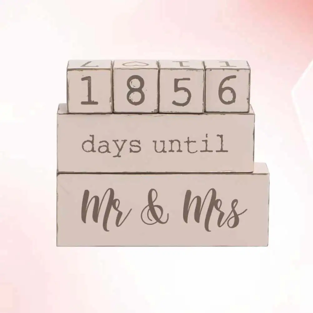 Wooden Countdown Calendar Beige Premium Material Manual Date Change Desktop Decoration Wedding DIY Crafts Bedroom Office Living
Wooden Countdown Calendar Beige Premium Material Manual Date Change Desktop Decoration Wedding DIY Crafts Bedroom Office Living