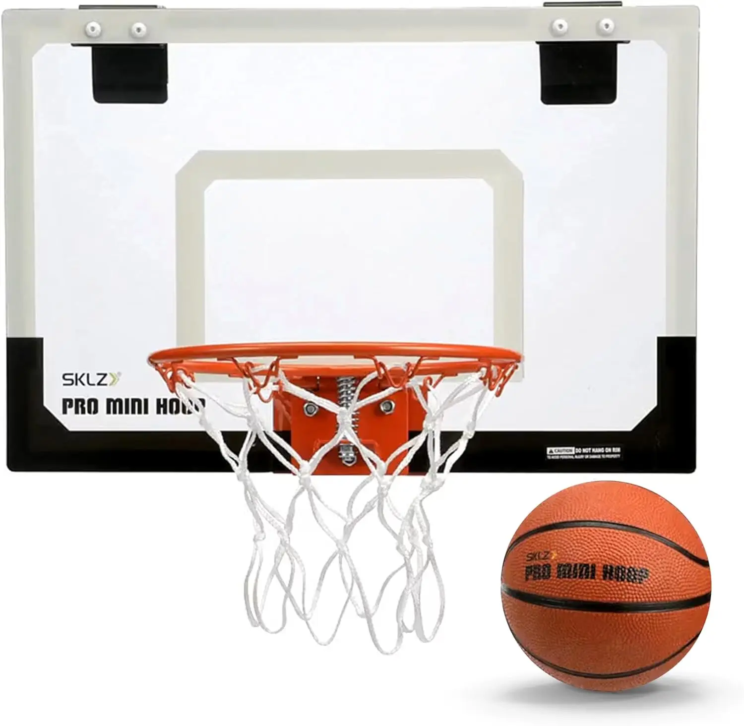 Pro Mini Indoor Basketball Hoop Over the Door, Shatter-Proof Backboard, Spring-Action Break-Away Steel Rim, for Home Dorm Office
Pro Mini Indoor Basketball Hoop Over the Door, Shatter-Proof Backboard, Spring-Action Break-Away Steel Rim, for Home Dorm Office