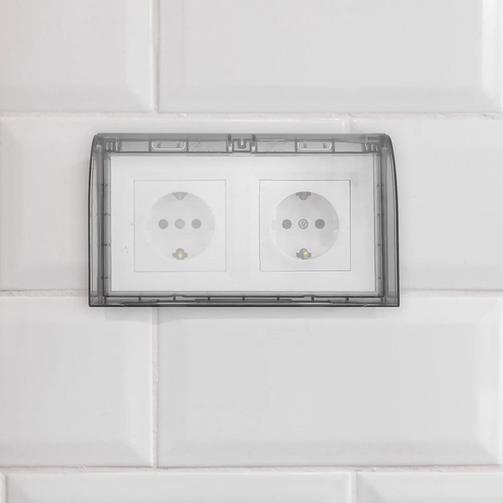 Acrylic Thickened 86 Type Waterproof Outlet Stick on Design Bathroom Socket Protector Weatherproof Guard Easy to
Acrylic Thickened 86 Type Waterproof Outlet Stick on Design Bathroom Socket Protector Weatherproof Guard Easy to