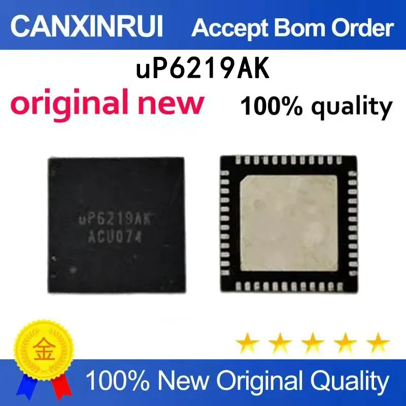 (5 pieces)Brand new original uP6219AK UP6219BQGJ UP6219B UP62198 QFN spot chip IC
(5 pieces)Brand new original uP6219AK UP6219BQGJ UP6219B UP62198 QFN spot chip IC