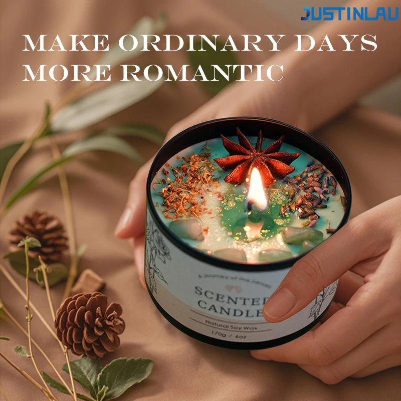 JUSTINLAU Indoor Long Lasting Aromatherapy Candle Smoke Free Home Female Room Atmosphere Fragrance Crystal Decorative Ornaments
JUSTINLAU Indoor Long Lasting Aromatherapy Candle Smoke Free Home Female Room Atmosphere Fragrance Crystal Decorative Ornaments