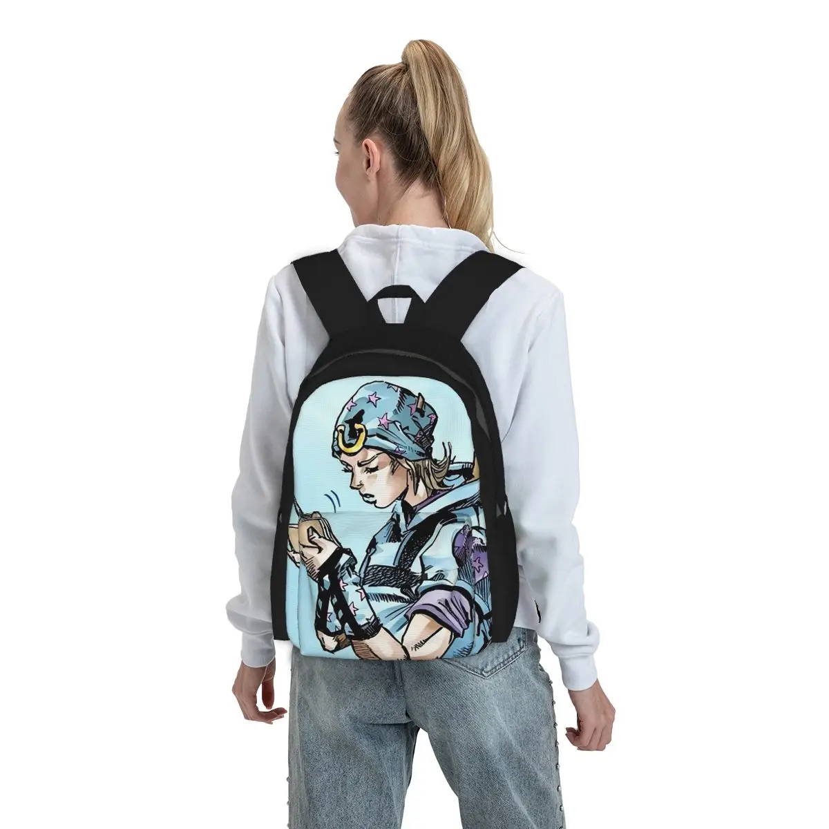 Anime Johnny Joestar JoJo's Bizarre Adventure Backpack Student BookBag Kids School Bag Computer Shoulder Bags for Men Women
Anime Johnny Joestar JoJo's Bizarre Adventure Backpack Student BookBag Kids School Bag Computer Shoulder Bags for Men Women