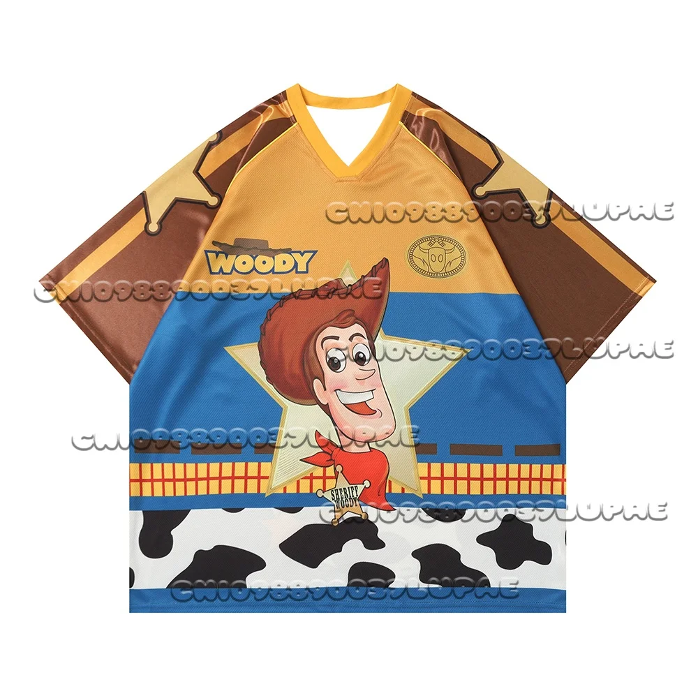 2025 Disney's New Toy Story Children's V-Neck T-Shirt Woody/Buzz Lightyear Role-Playing Suit Men And Women's Family Travel Shirt
2025 Disney's New Toy Story Children's V-Neck T-Shirt Woody/Buzz Lightyear Role-Playing Suit Men And Women's Family Travel Shirt