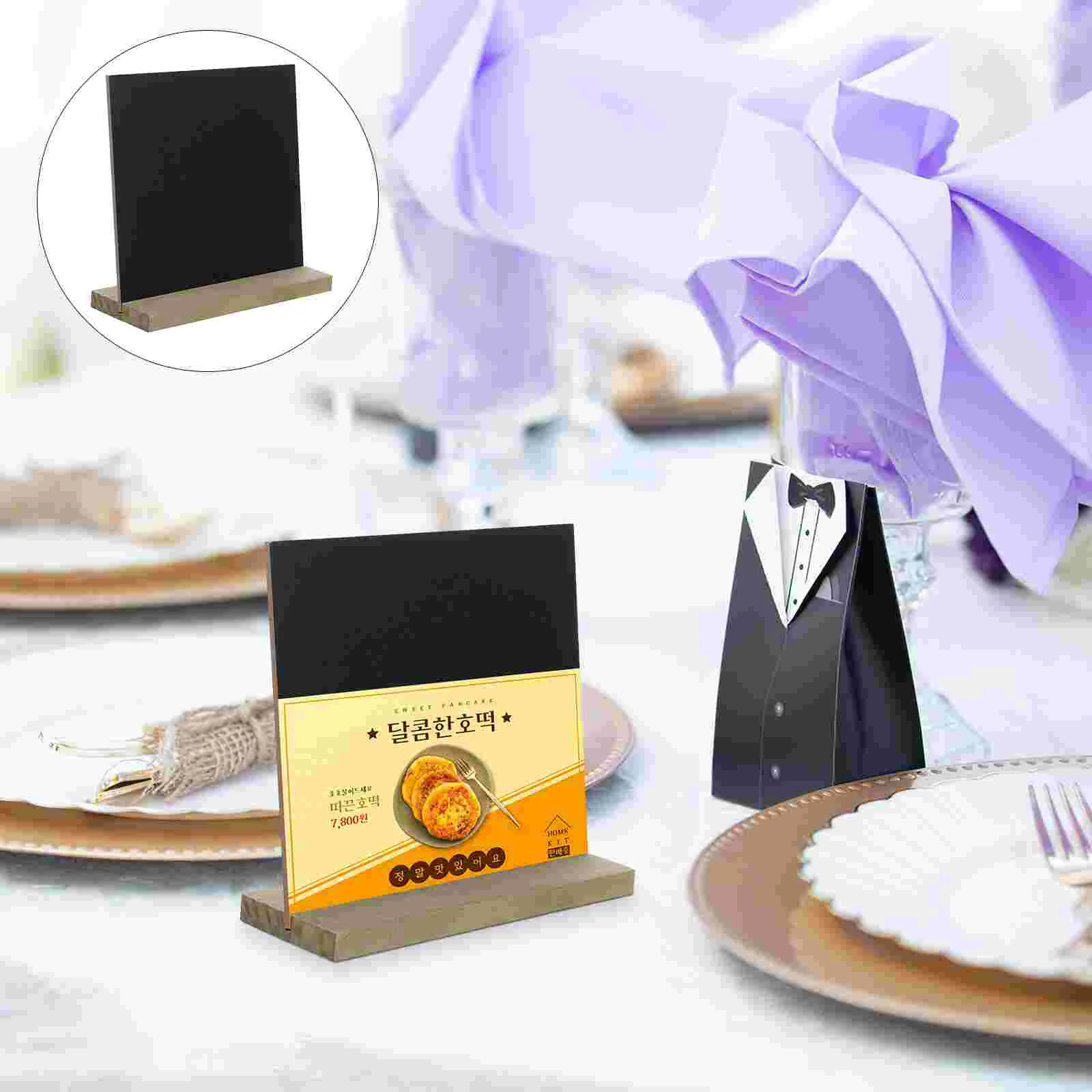 10 Pcs Small Blackboard Label Chalkboard Signs with Stand Price Tag Wooden Tabletop for Food Banquet Mini
10 Pcs Small Blackboard Label Chalkboard Signs with Stand Price Tag Wooden Tabletop for Food Banquet Mini