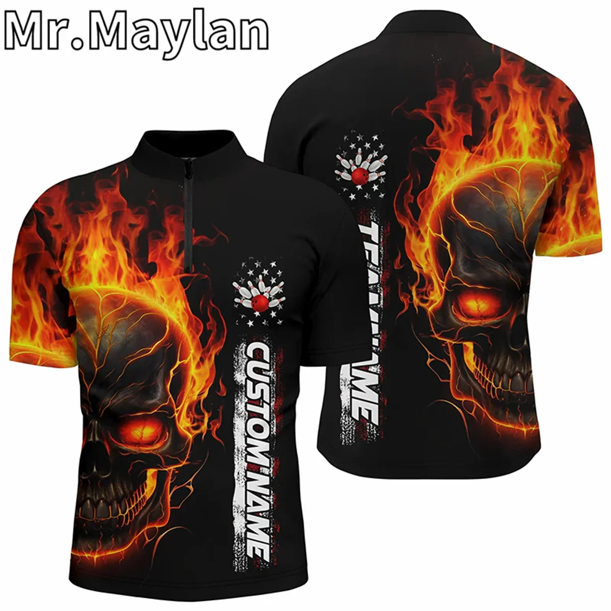 3D Red Fire Flame Skull Американский флаг Пользовательская команда Боулинг Рубашка-поло на молнии для мужчин Патриотическая рубашка для боулинга Подарок для любителей боулинга
3D Red Fire Flame Skull Американский флаг Пользовательская команда Боулинг Рубашка-поло на молнии для мужчин Патриотическая рубашка для боулинга Подарок для любителей боулинга