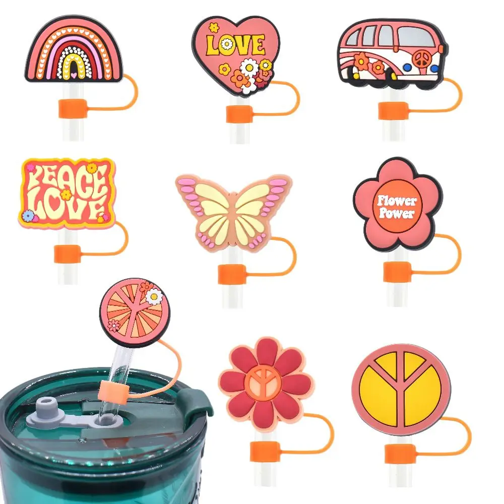 1-9pcs love and peace Straw Cover Cap 8MM Drink Straw Plug Reusable dustproof Splash Proof Drinking Fit Cup Straw Cap Charms
1-9pcs love and peace Straw Cover Cap 8MM Drink Straw Plug Reusable dustproof Splash Proof Drinking Fit Cup Straw Cap Charms