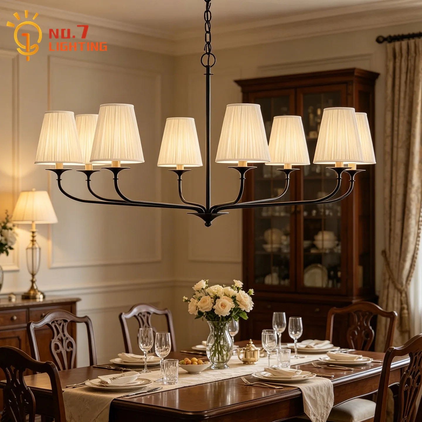 American Luxury Retro Copper Chandelier Lighting LED E14 Gold Lustre Atmosphere Hanging Lamp Home Decor Living/dining Room Study
American Luxury Retro Copper Chandelier Lighting LED E14 Gold Lustre Atmosphere Hanging Lamp Home Decor Living/dining Room Study