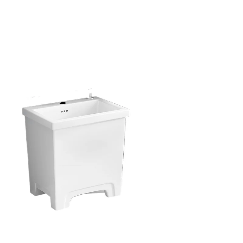 *Height 55CM integrated high-foot mop pool with faucet hole Ceramic household bathroom mop pool
*Height 55CM integrated high-foot mop pool with faucet hole Ceramic household bathroom mop pool