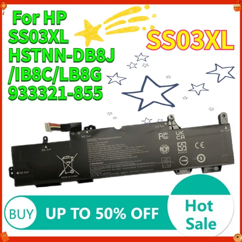 SS03XL For HP EliteBook 730 735 745 830 836 846 G5 735 745 830 840 G6 ZBook 14U G5 G6 HSTNN-IB8C HSTNN-LB8G Laptop battery
SS03XL For HP EliteBook 730 735 745 830 836 846 G5 735 745 830 840 G6 ZBook 14U G5 G6 HSTNN-IB8C HSTNN-LB8G Laptop battery