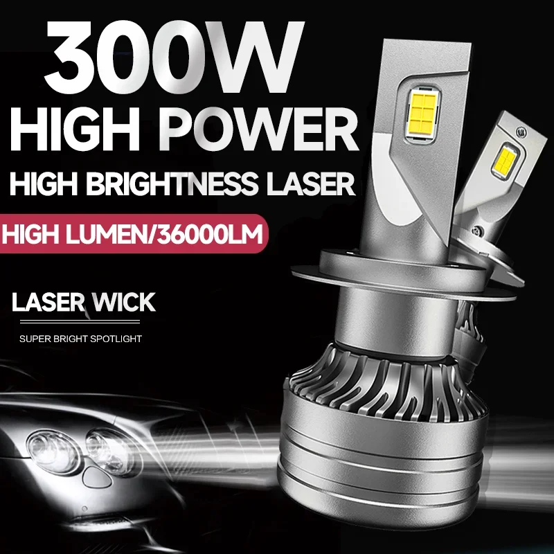36000LM H7 Canbus LED Headlight Bulbs 300W 9005 HB3 9006 HB4 H1 H4 H11 H13 9004 9007 Turbo Auto Headlamps 12V 24V Car Lights
36000LM H7 Canbus LED Headlight Bulbs 300W 9005 HB3 9006 HB4 H1 H4 H11 H13 9004 9007 Turbo Auto Headlamps 12V 24V Car Lights