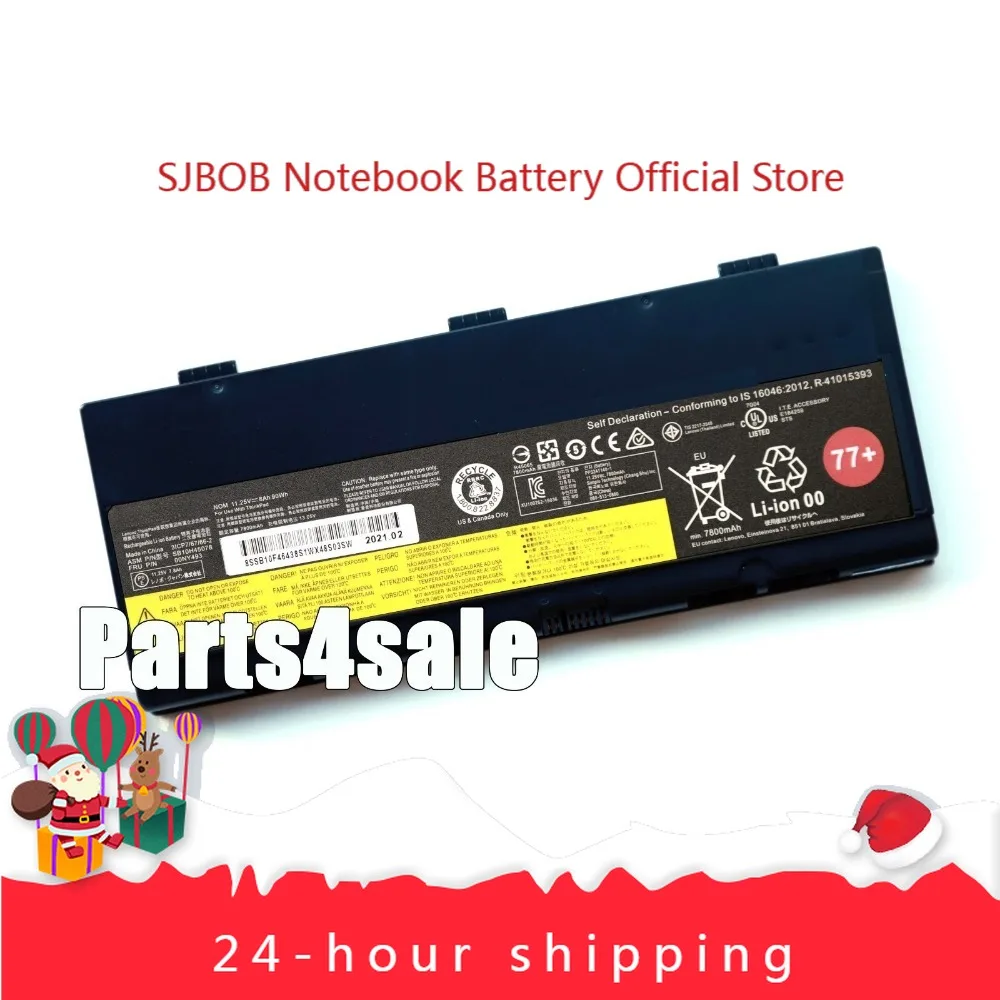 90 Втч Новый 77+ 00NY492 00NY493 Оригинальный аккумулятор для ноутбука ThinkPad P50 P51 P52 Series
90 Втч Новый 77+ 00NY492 00NY493 Оригинальный аккумулятор для ноутбука ThinkPad P50 P51 P52 Series